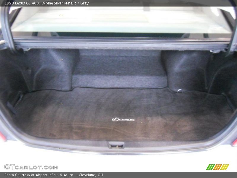Alpine Silver Metalic / Gray 1998 Lexus GS 400