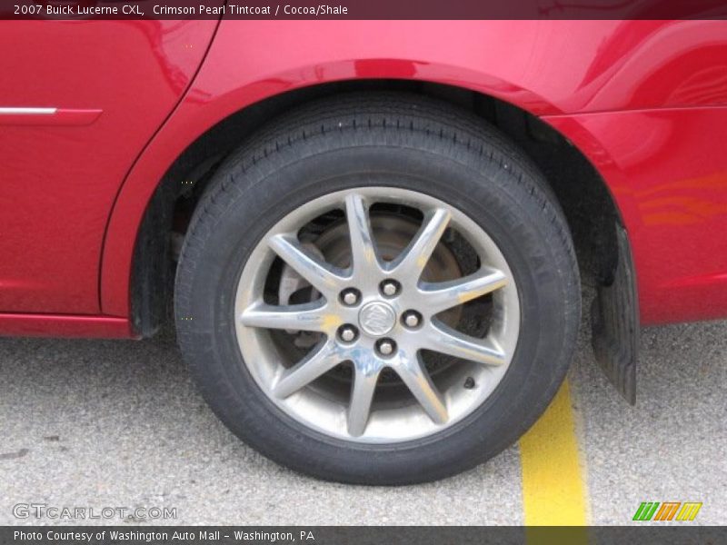 Crimson Pearl Tintcoat / Cocoa/Shale 2007 Buick Lucerne CXL