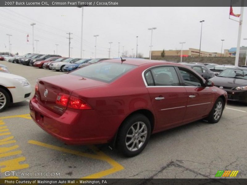 Crimson Pearl Tintcoat / Cocoa/Shale 2007 Buick Lucerne CXL