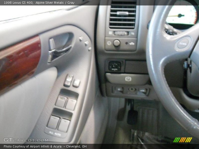 Alpine Silver Metalic / Gray 1998 Lexus GS 400