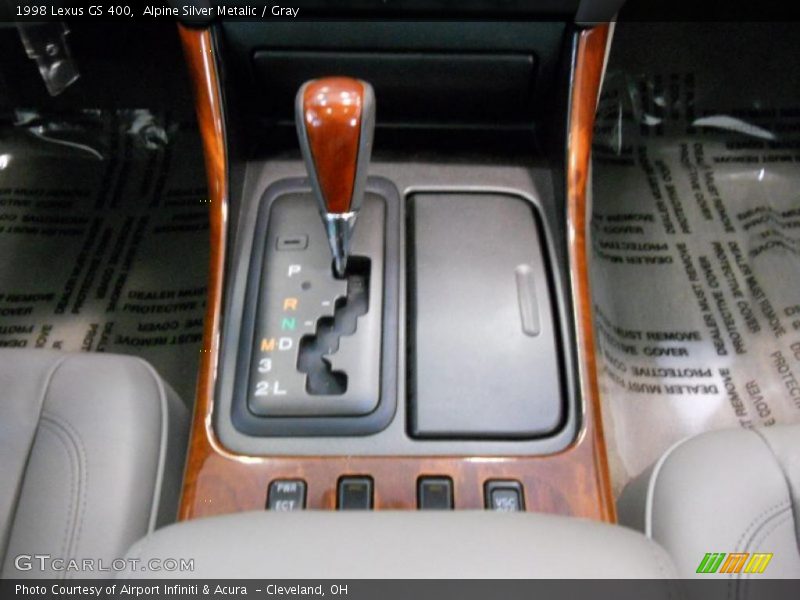 Alpine Silver Metalic / Gray 1998 Lexus GS 400