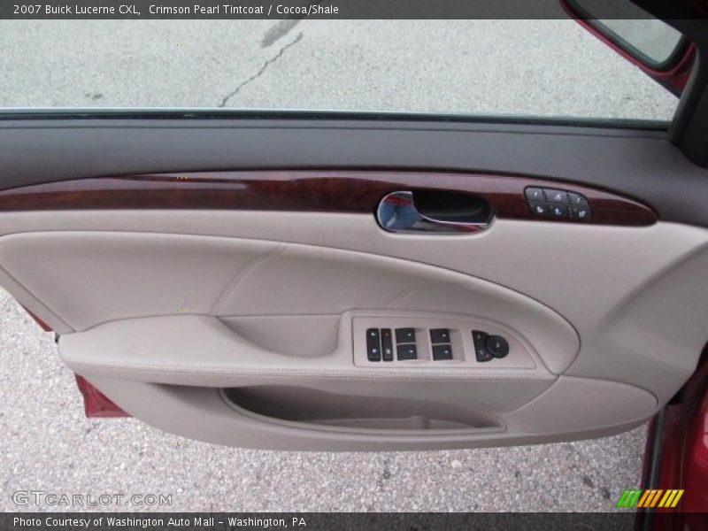 Crimson Pearl Tintcoat / Cocoa/Shale 2007 Buick Lucerne CXL