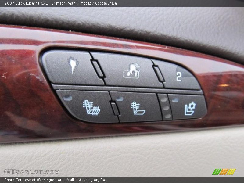 Crimson Pearl Tintcoat / Cocoa/Shale 2007 Buick Lucerne CXL
