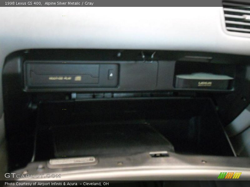 Alpine Silver Metalic / Gray 1998 Lexus GS 400