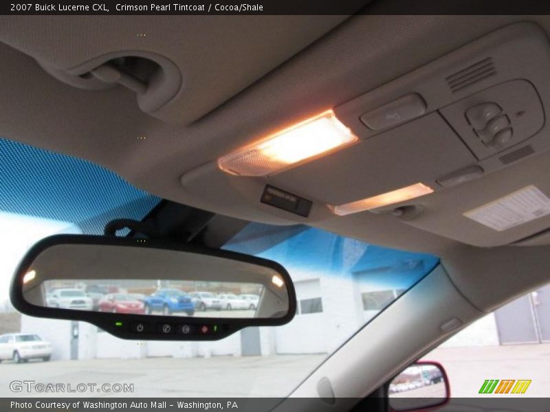 Crimson Pearl Tintcoat / Cocoa/Shale 2007 Buick Lucerne CXL