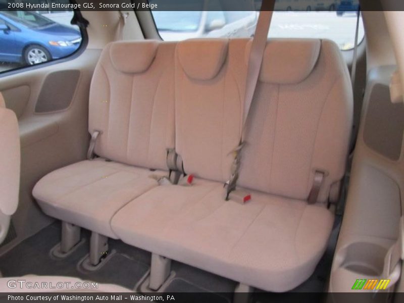Sonora Gold / Beige 2008 Hyundai Entourage GLS