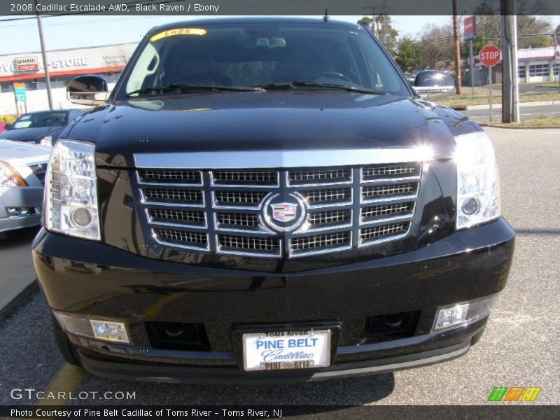 Black Raven / Ebony 2008 Cadillac Escalade AWD
