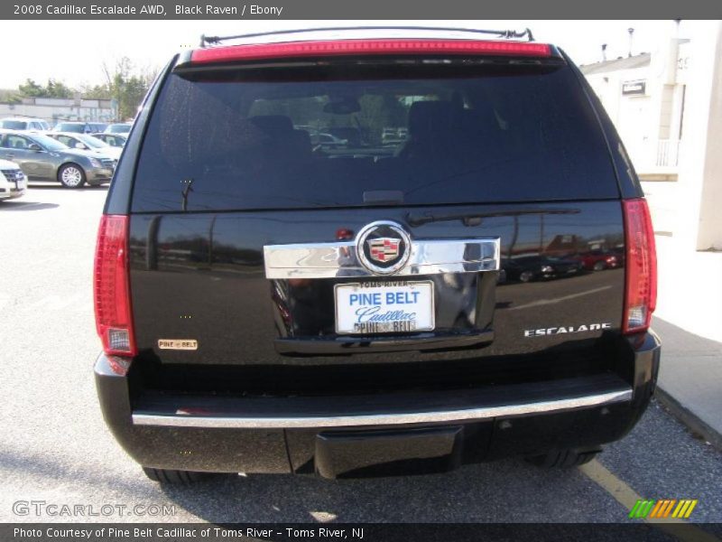 Black Raven / Ebony 2008 Cadillac Escalade AWD