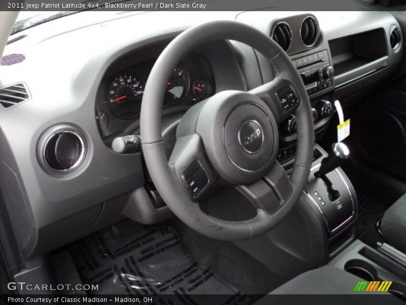 Blackberry Pearl / Dark Slate Gray 2011 Jeep Patriot Latitude 4x4
