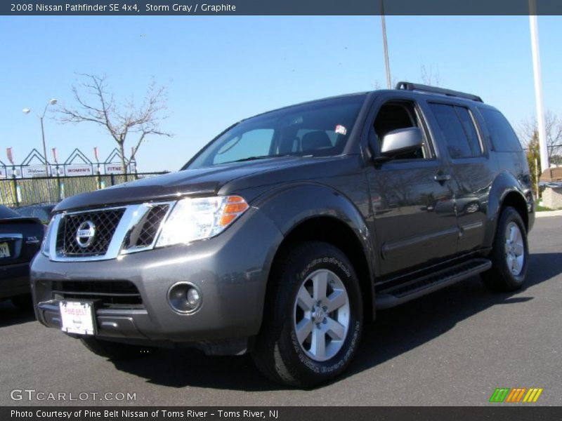 Storm Gray / Graphite 2008 Nissan Pathfinder SE 4x4