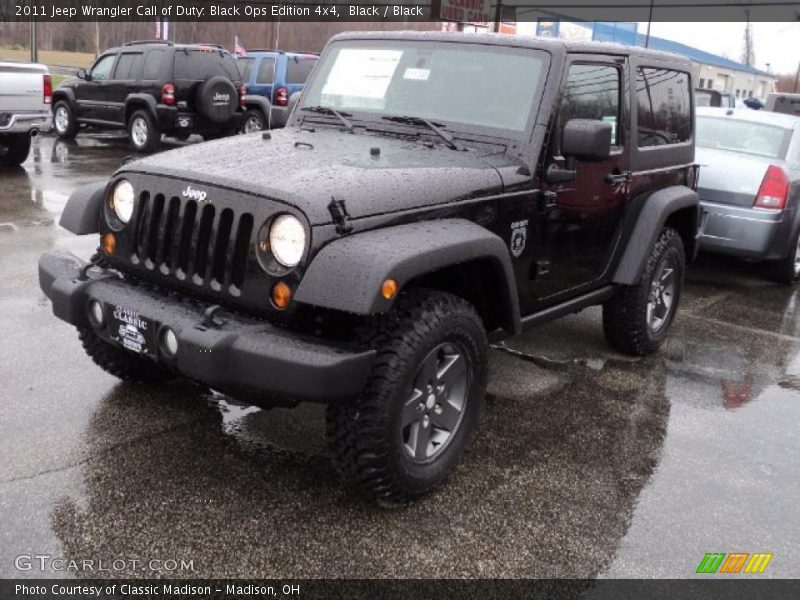 Black / Black 2011 Jeep Wrangler Call of Duty: Black Ops Edition 4x4