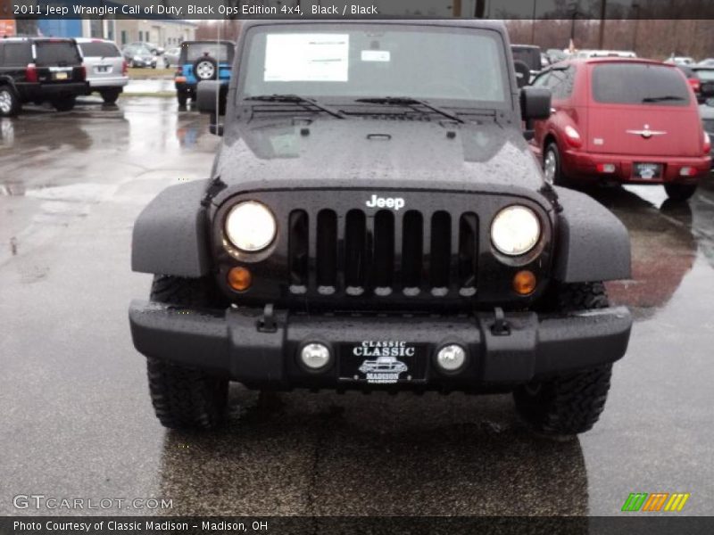 Black / Black 2011 Jeep Wrangler Call of Duty: Black Ops Edition 4x4