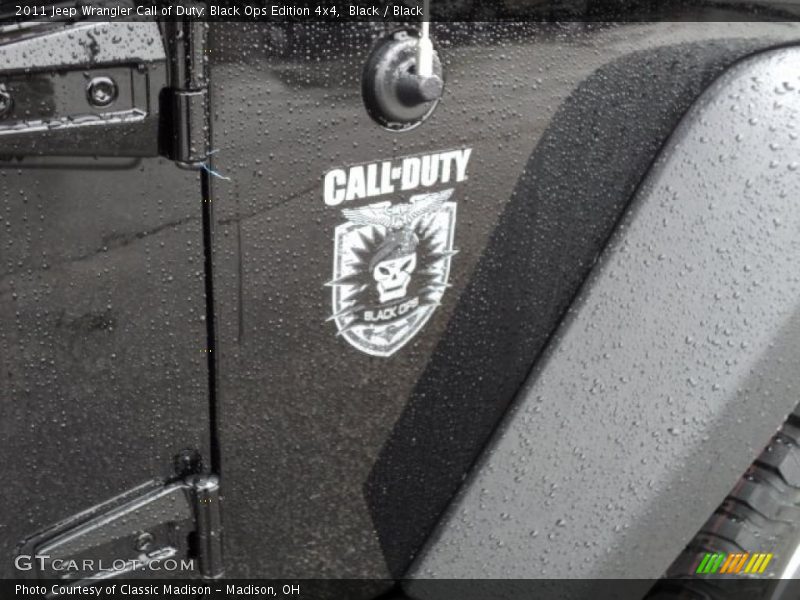  2011 Wrangler Call of Duty: Black Ops Edition 4x4 Logo