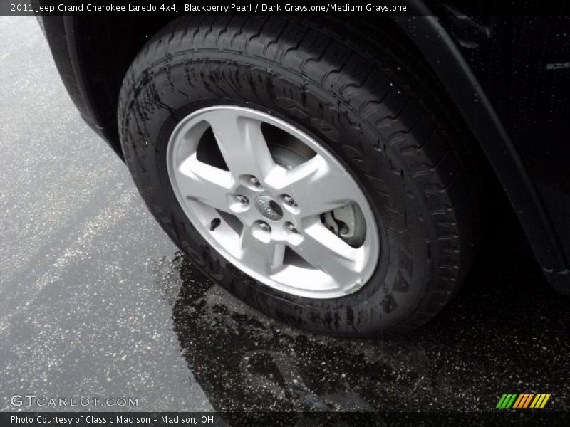 Blackberry Pearl / Dark Graystone/Medium Graystone 2011 Jeep Grand Cherokee Laredo 4x4