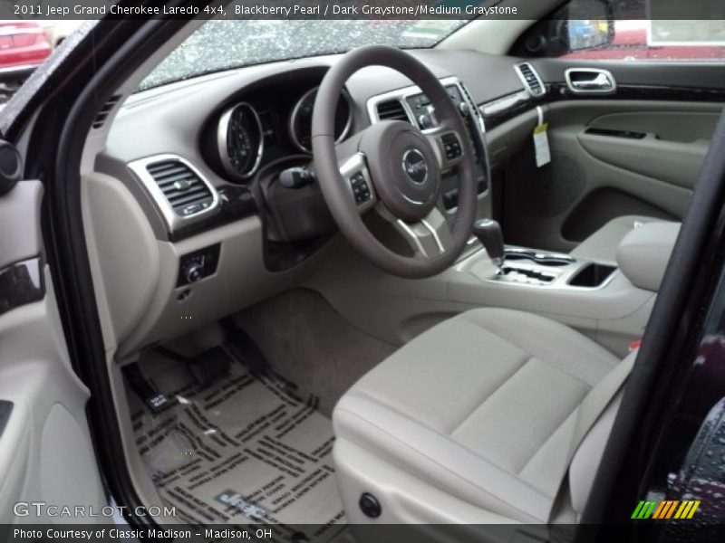 Blackberry Pearl / Dark Graystone/Medium Graystone 2011 Jeep Grand Cherokee Laredo 4x4
