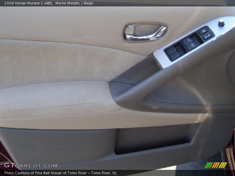 Merlot Metallic / Beige 2009 Nissan Murano S AWD