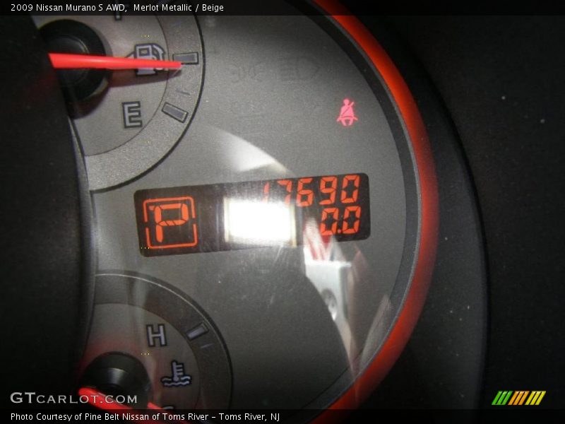 Merlot Metallic / Beige 2009 Nissan Murano S AWD