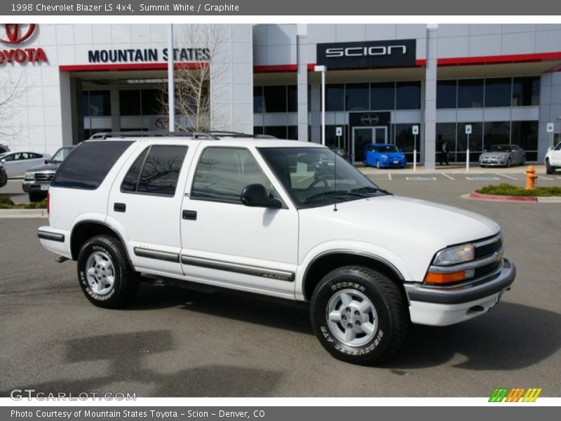 Summit White / Graphite 1998 Chevrolet Blazer LS 4x4