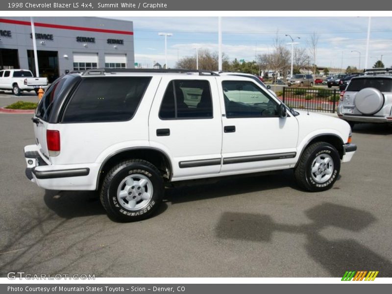 Summit White / Graphite 1998 Chevrolet Blazer LS 4x4