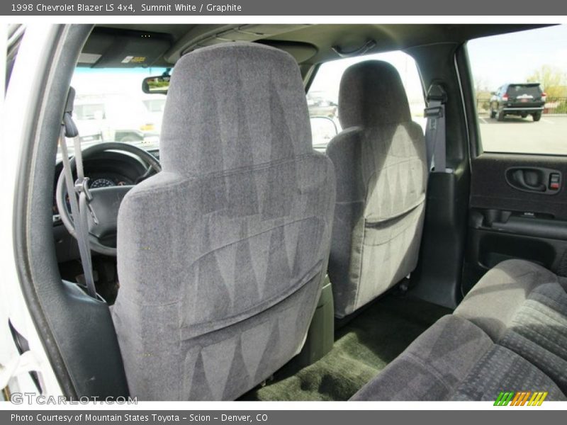 Summit White / Graphite 1998 Chevrolet Blazer LS 4x4