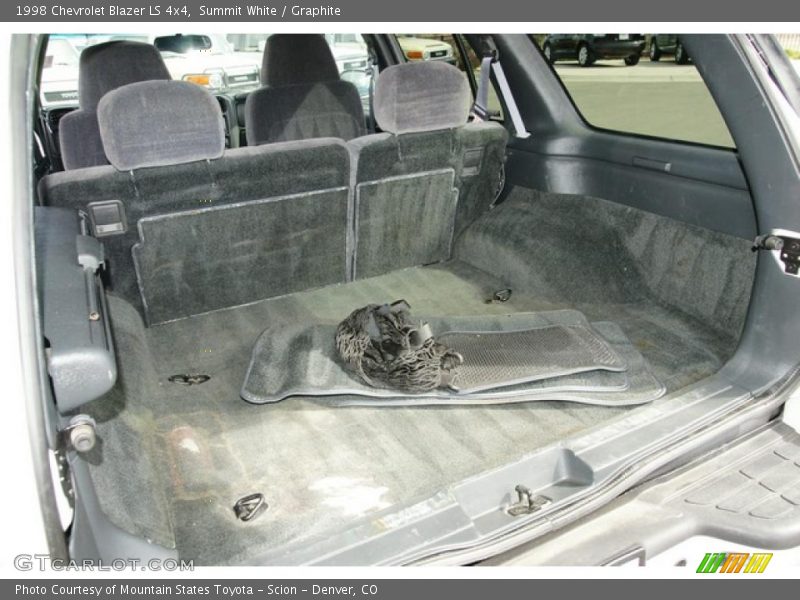 Summit White / Graphite 1998 Chevrolet Blazer LS 4x4