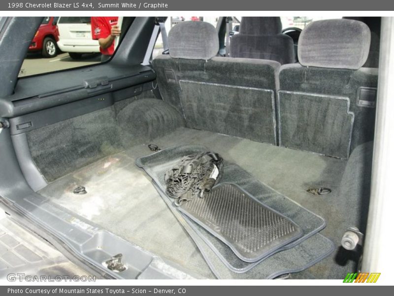 Summit White / Graphite 1998 Chevrolet Blazer LS 4x4