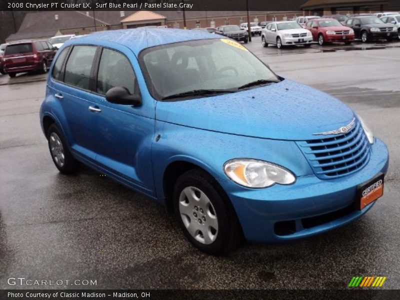 Surf Blue Pearl / Pastel Slate Gray 2008 Chrysler PT Cruiser LX