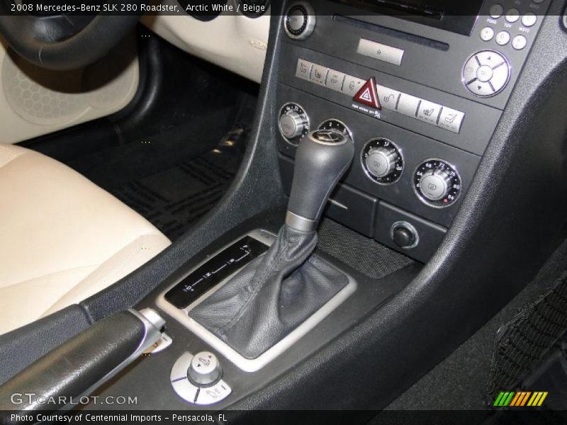 Arctic White / Beige 2008 Mercedes-Benz SLK 280 Roadster