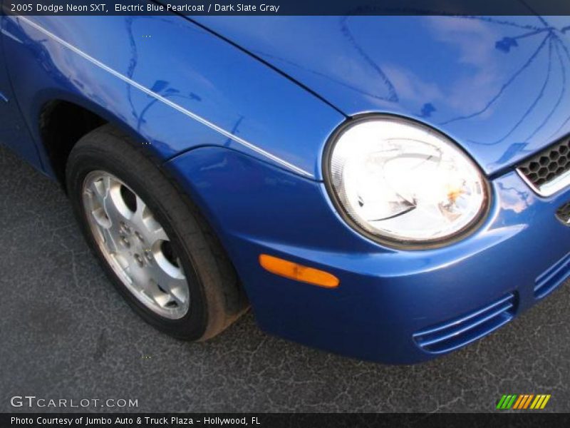 Electric Blue Pearlcoat / Dark Slate Gray 2005 Dodge Neon SXT