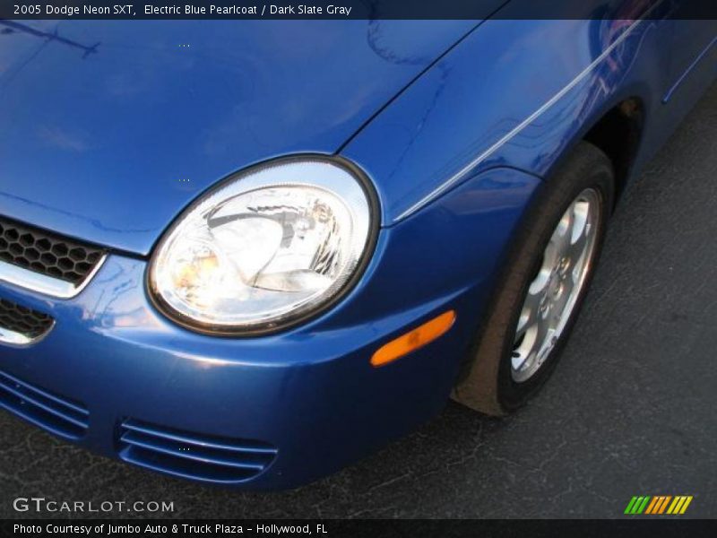Electric Blue Pearlcoat / Dark Slate Gray 2005 Dodge Neon SXT