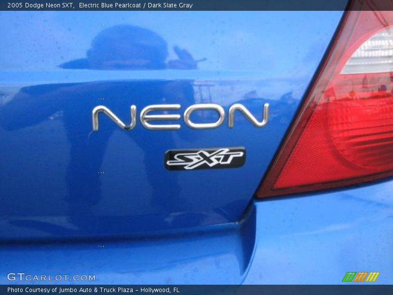 Electric Blue Pearlcoat / Dark Slate Gray 2005 Dodge Neon SXT