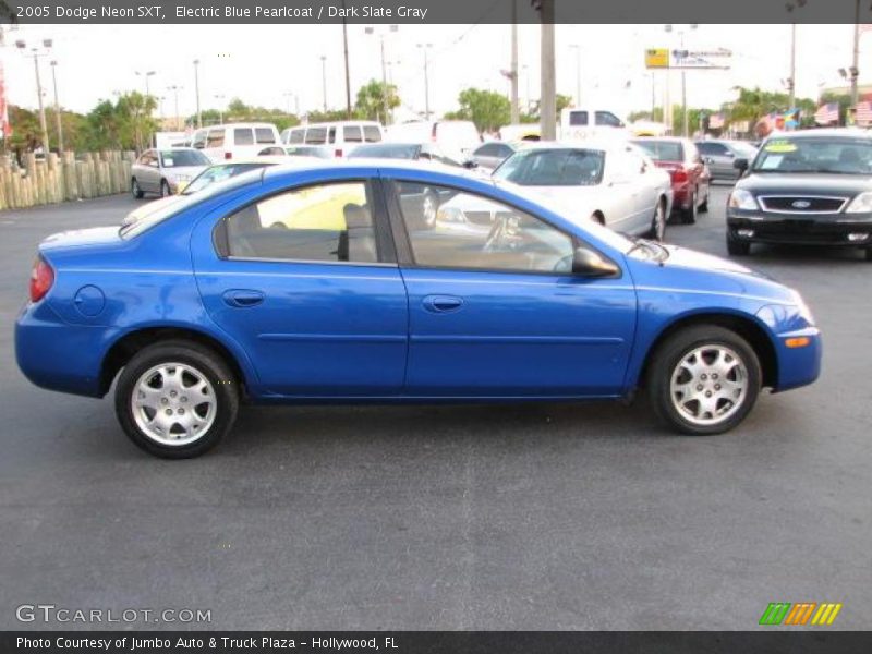 Electric Blue Pearlcoat / Dark Slate Gray 2005 Dodge Neon SXT