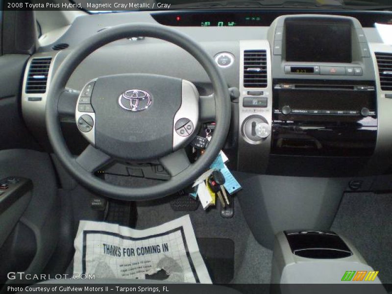 Magnetic Gray Metallic / Gray 2008 Toyota Prius Hybrid