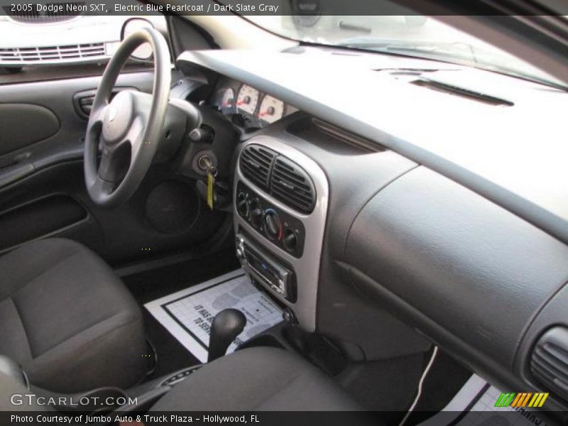 Electric Blue Pearlcoat / Dark Slate Gray 2005 Dodge Neon SXT