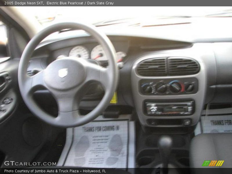 Electric Blue Pearlcoat / Dark Slate Gray 2005 Dodge Neon SXT
