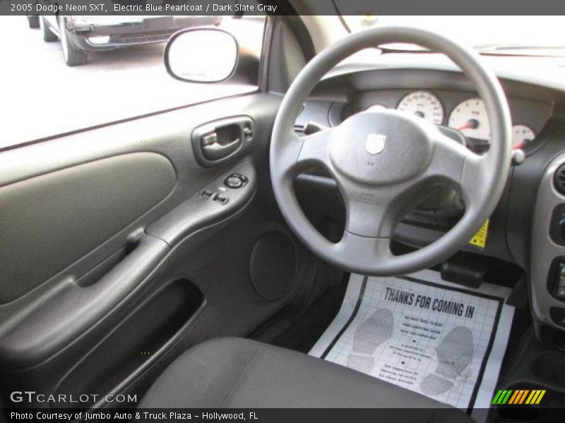 Electric Blue Pearlcoat / Dark Slate Gray 2005 Dodge Neon SXT