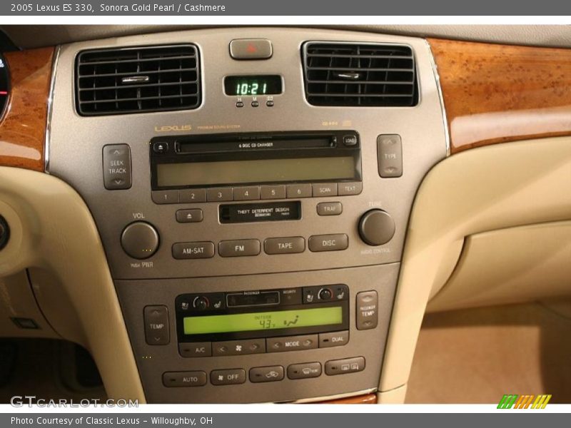 Sonora Gold Pearl / Cashmere 2005 Lexus ES 330