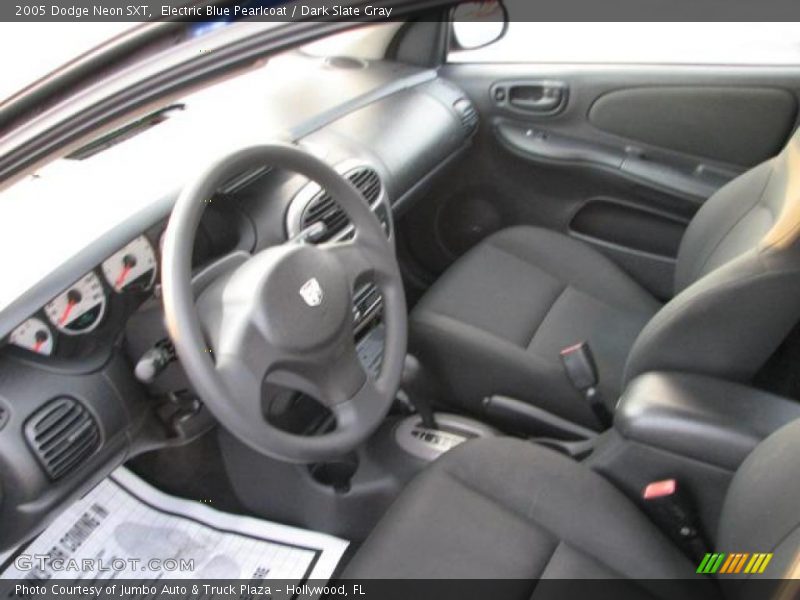 Electric Blue Pearlcoat / Dark Slate Gray 2005 Dodge Neon SXT