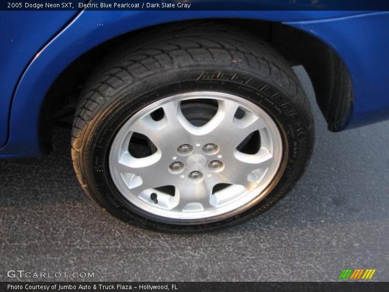 Electric Blue Pearlcoat / Dark Slate Gray 2005 Dodge Neon SXT