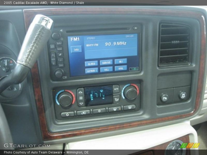 White Diamond / Shale 2005 Cadillac Escalade AWD