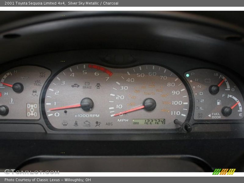 Silver Sky Metallic / Charcoal 2001 Toyota Sequoia Limited 4x4
