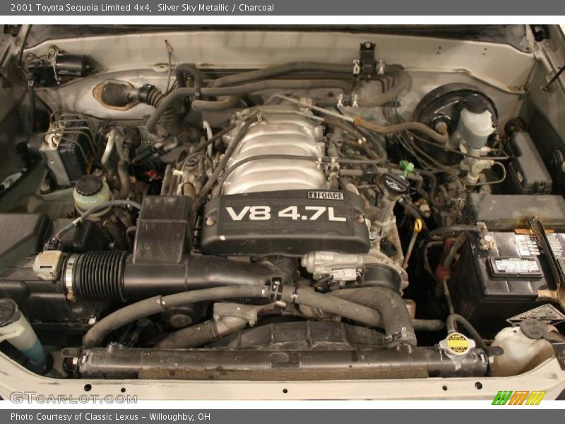 2001 Sequoia Limited 4x4 Engine - 4.7 Liter DOHC 32-Valve iForce V8