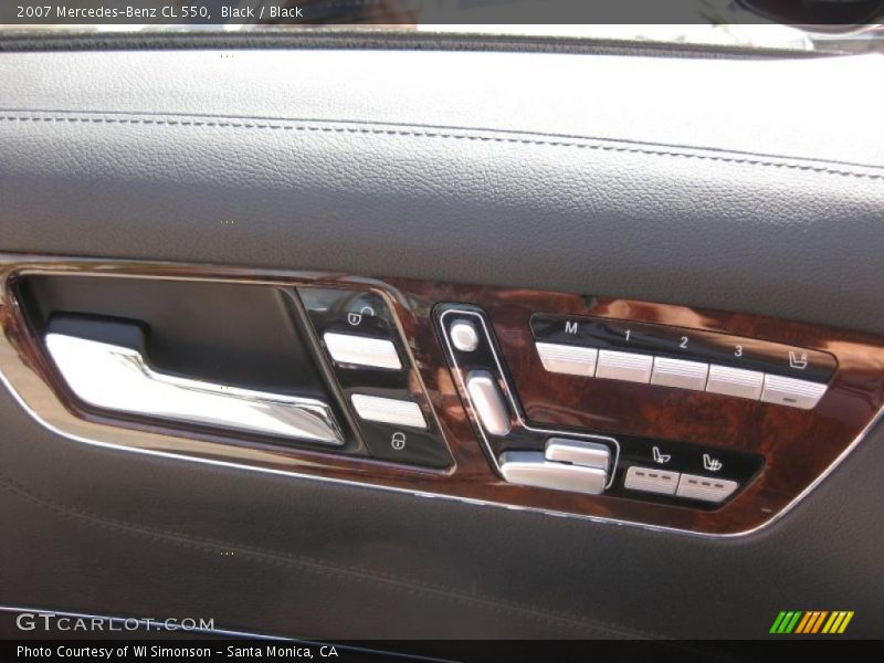 Black / Black 2007 Mercedes-Benz CL 550