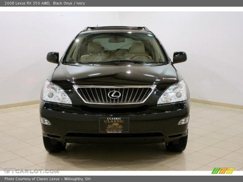 Black Onyx / Ivory 2008 Lexus RX 350 AWD