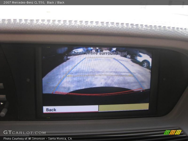 Black / Black 2007 Mercedes-Benz CL 550
