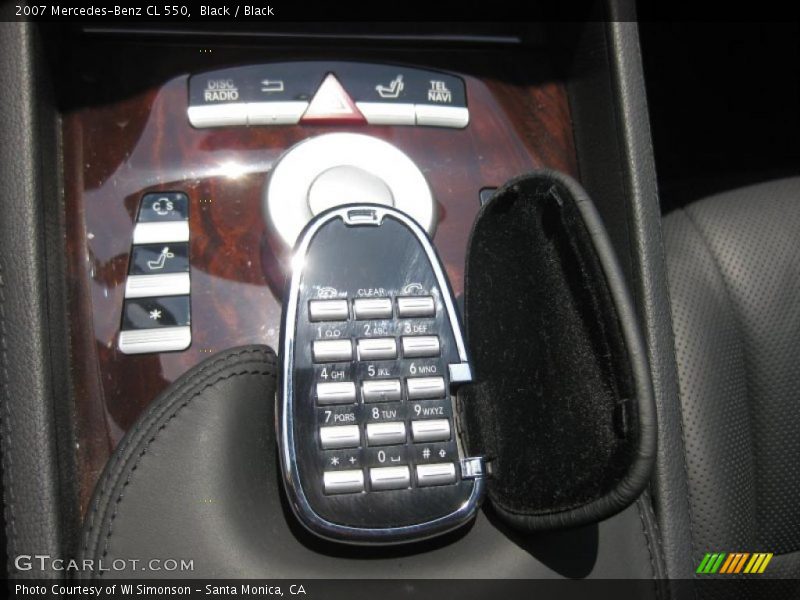 Black / Black 2007 Mercedes-Benz CL 550