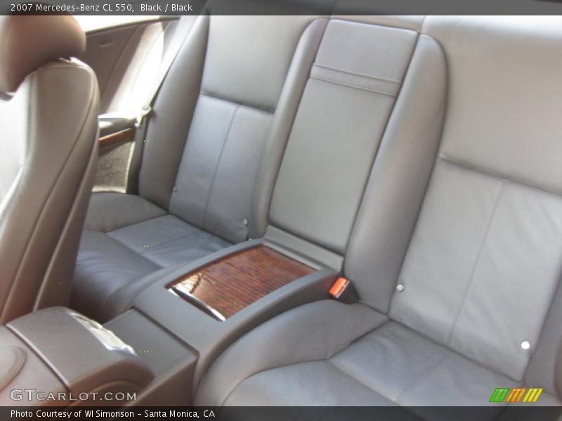 Black / Black 2007 Mercedes-Benz CL 550