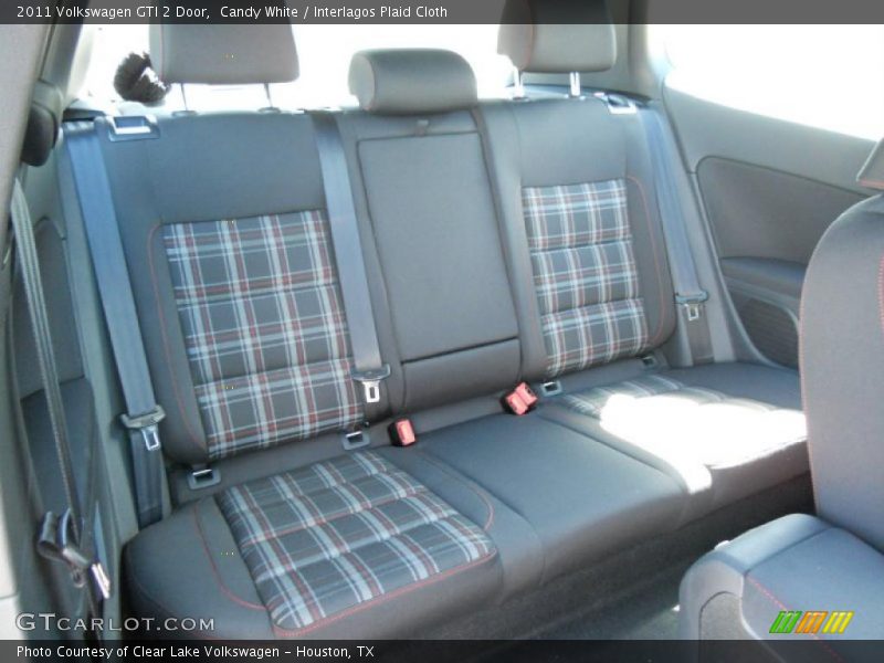 Candy White / Interlagos Plaid Cloth 2011 Volkswagen GTI 2 Door