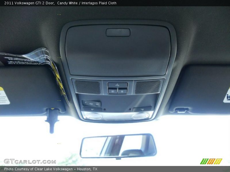 Candy White / Interlagos Plaid Cloth 2011 Volkswagen GTI 2 Door