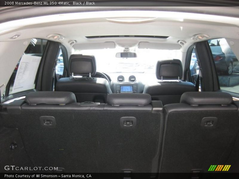 Black / Black 2008 Mercedes-Benz ML 350 4Matic